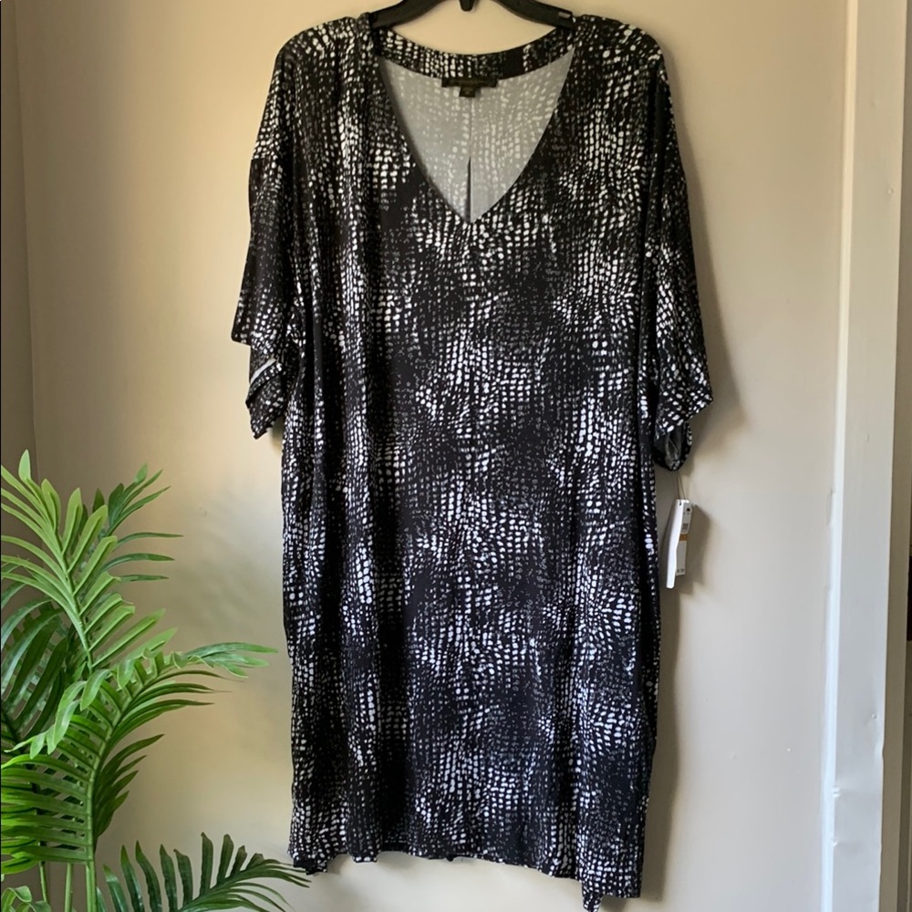 Donna Karan Gray Chemise